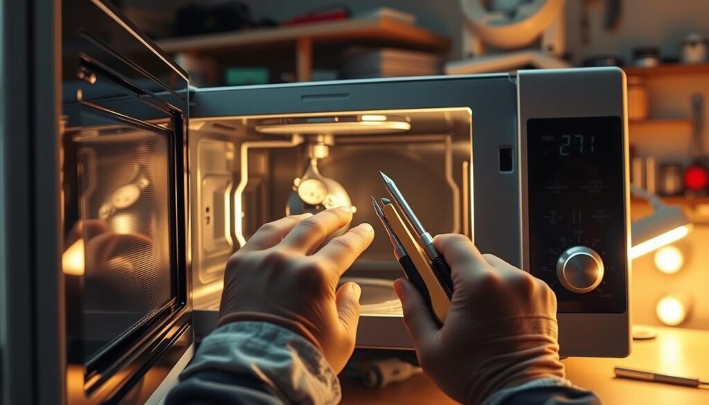 micro oven repair